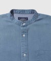 NAVY ブリーズデニム 半袖バンドカラーシャツ メンズ商品サムネイル-6