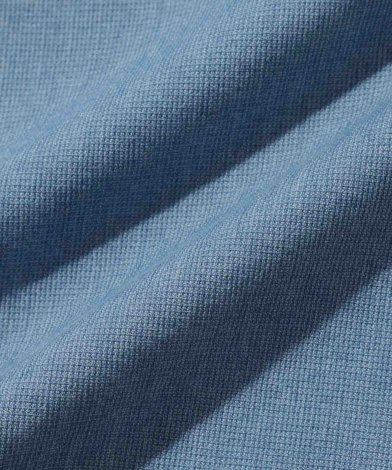 NAVY ブリーズデニム 半袖バンドカラーシャツ メンズ商品画像-8