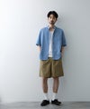 NAVY  ブリーズデニム 半袖バンドカラーシャツ メンズ商品サムネイル-10
