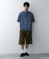 NAVY  ブリーズデニム 半袖バンドカラーシャツ メンズ商品サムネイル-13