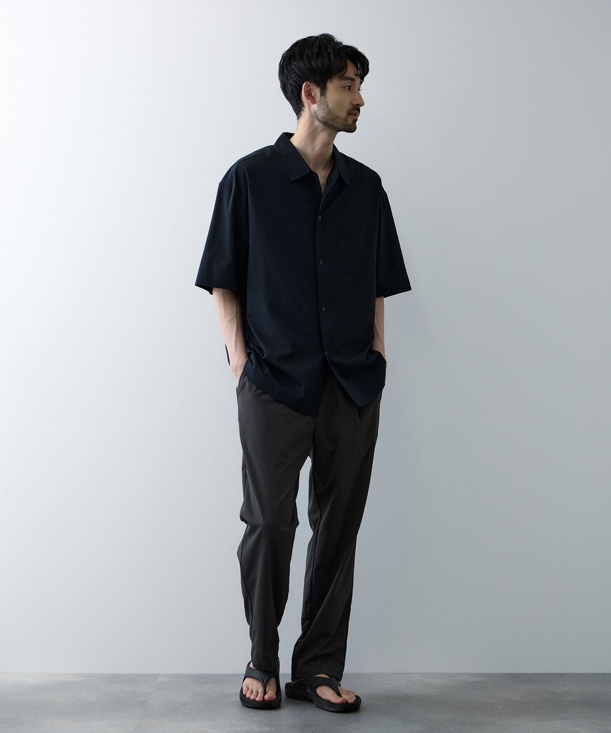 Real Standard マイラク エアーシャツ メンズ
