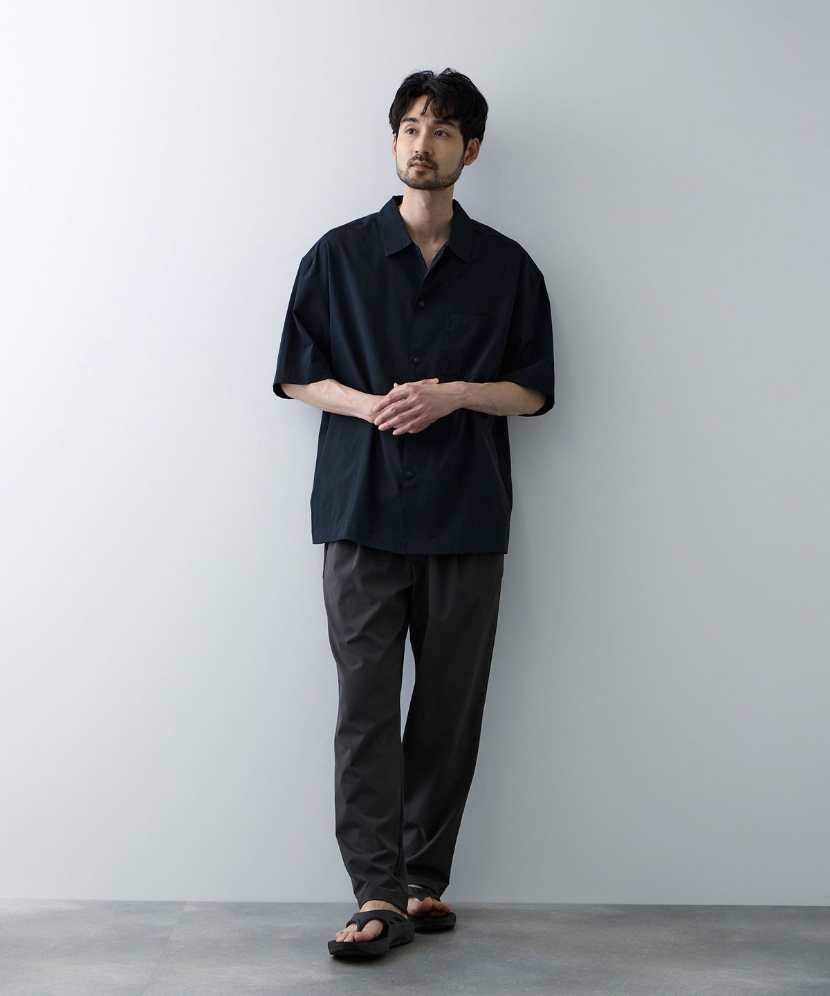 Real Standard マイラク エアーシャツ メンズ