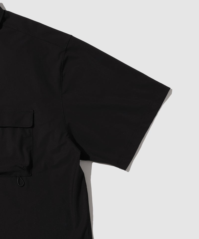 NAVY  SARARI 極冷 ドロストシャツ メンズ商品画像-5