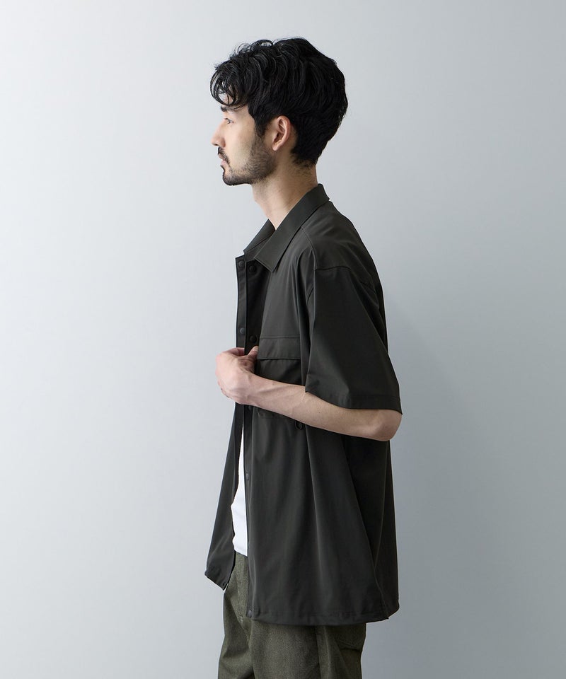 NAVY SARARI 極冷 ドロストシャツ メンズ商品画像-6