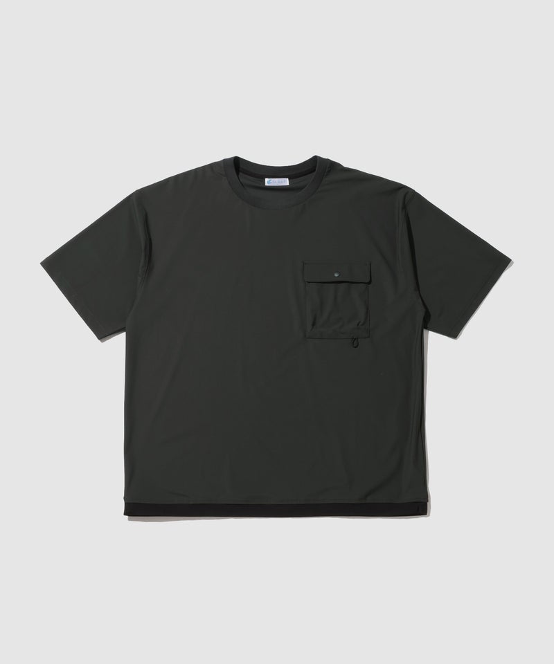 NAVY SARARI 極冷 Tシャツ メンズ メール便 対応商品商品画像-3