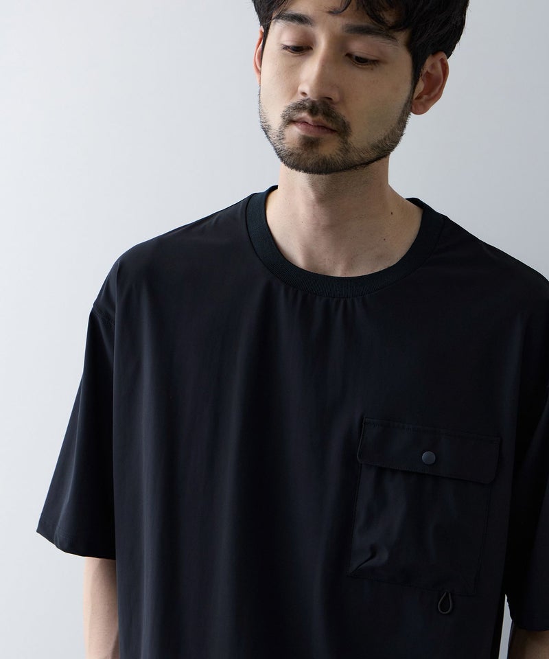 NAVY SARARI 極冷 Tシャツ メンズ メール便 対応商品商品画像-5