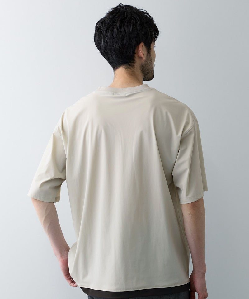 NAVY SARARI 極冷 Tシャツ メンズ メール便 対応商品商品画像-10
