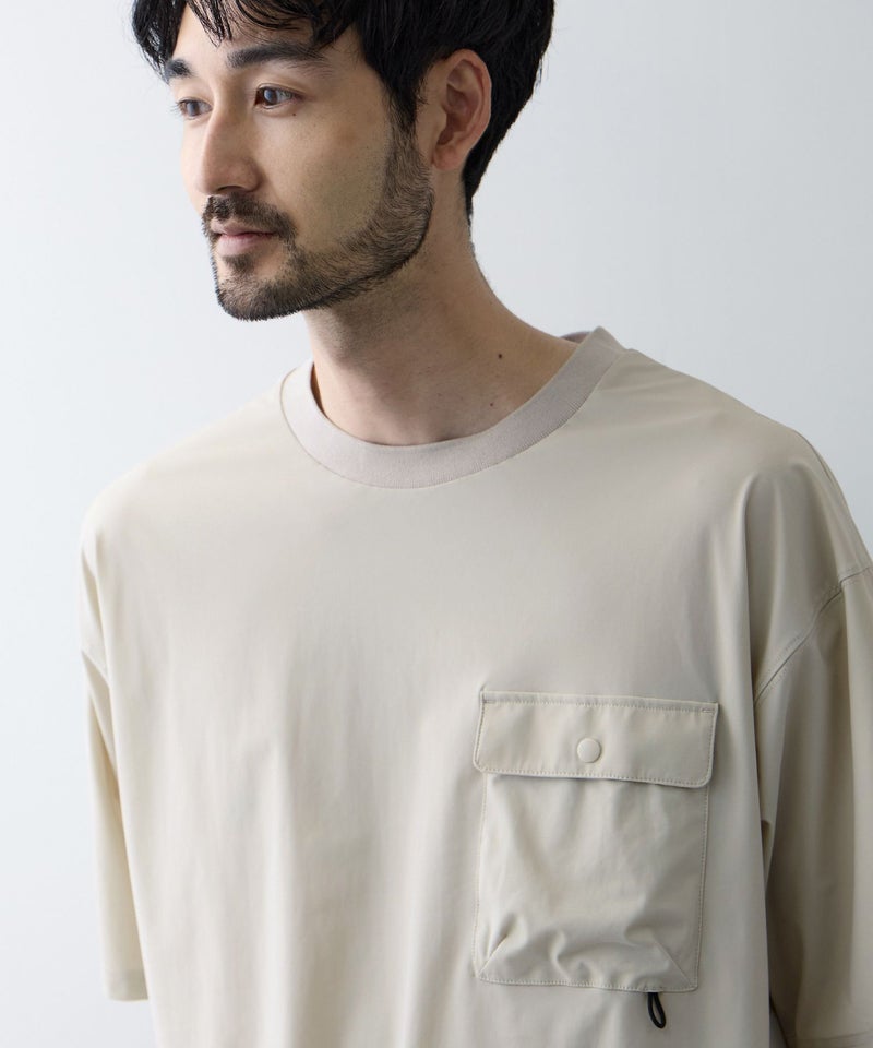 NAVY SARARI 極冷 Tシャツ メンズ メール便 対応商品商品画像-11