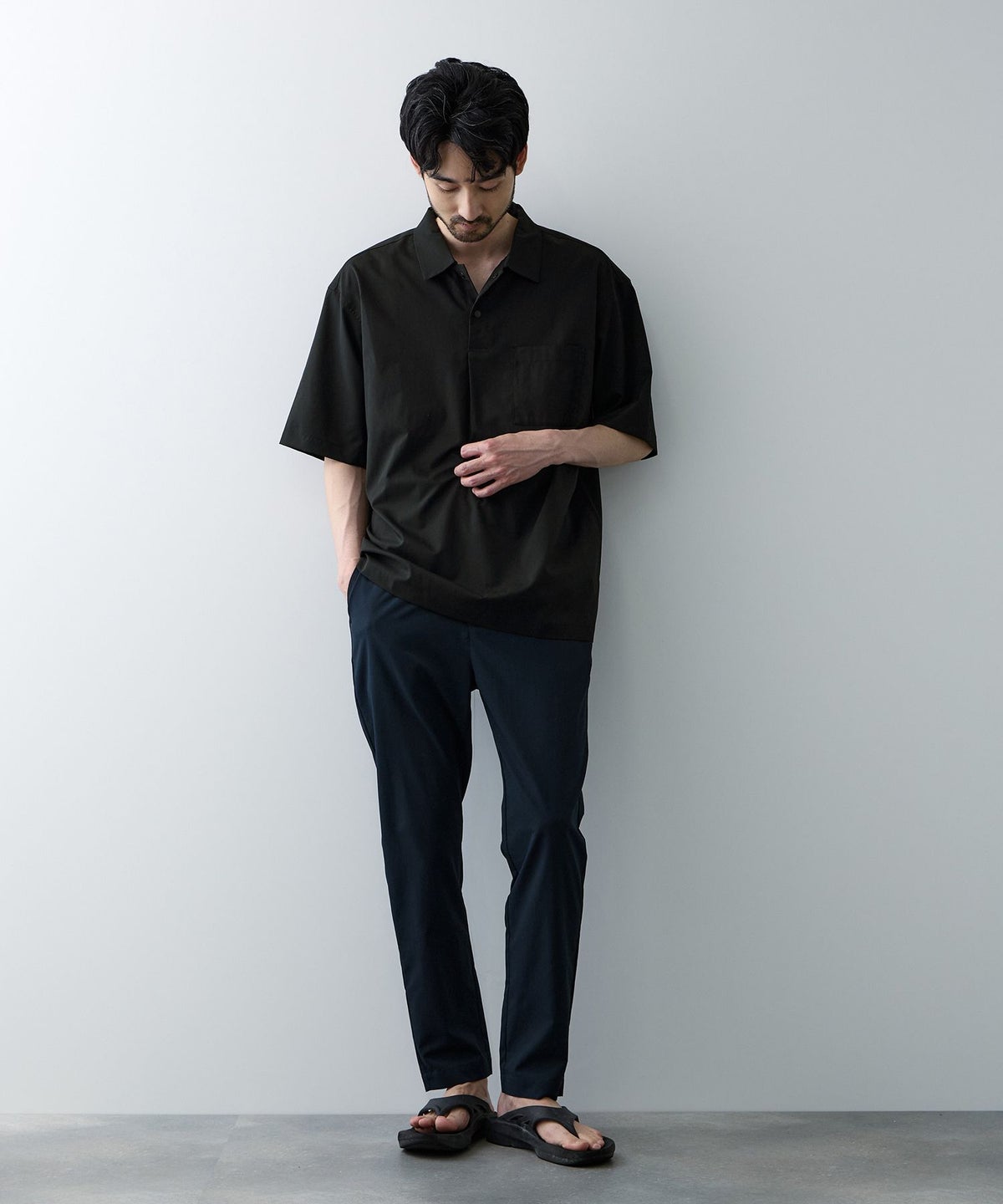 Real Standard マイラク エアーポロシャツ メンズ