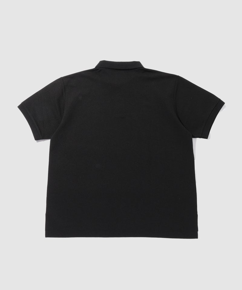 NAVY 鹿の子編み ポロシャツ メンズ商品画像-5