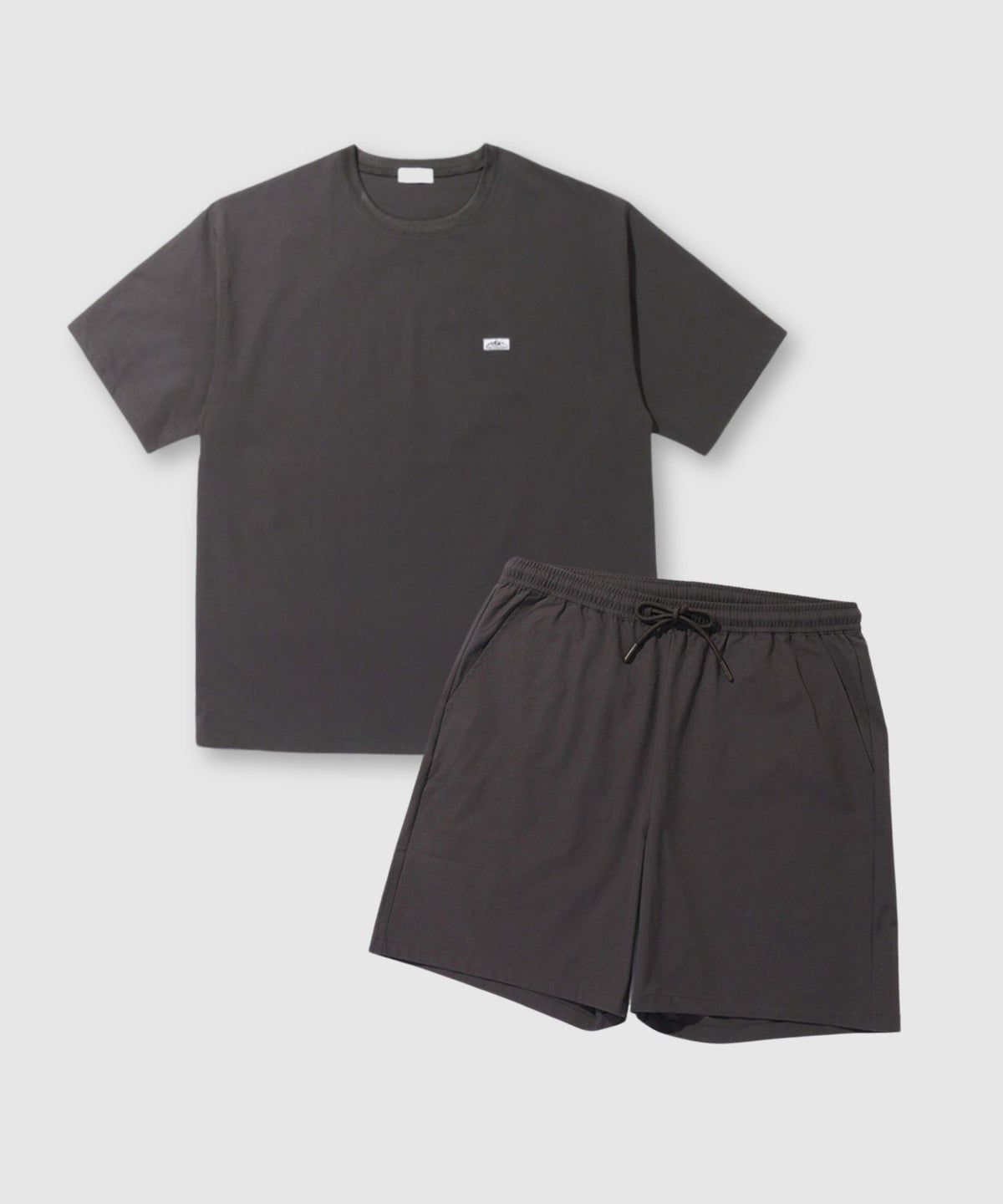 Real Standard Tシャツ＆ショートパンツ＆巾着バッグ パッカブル3点セット メンズ