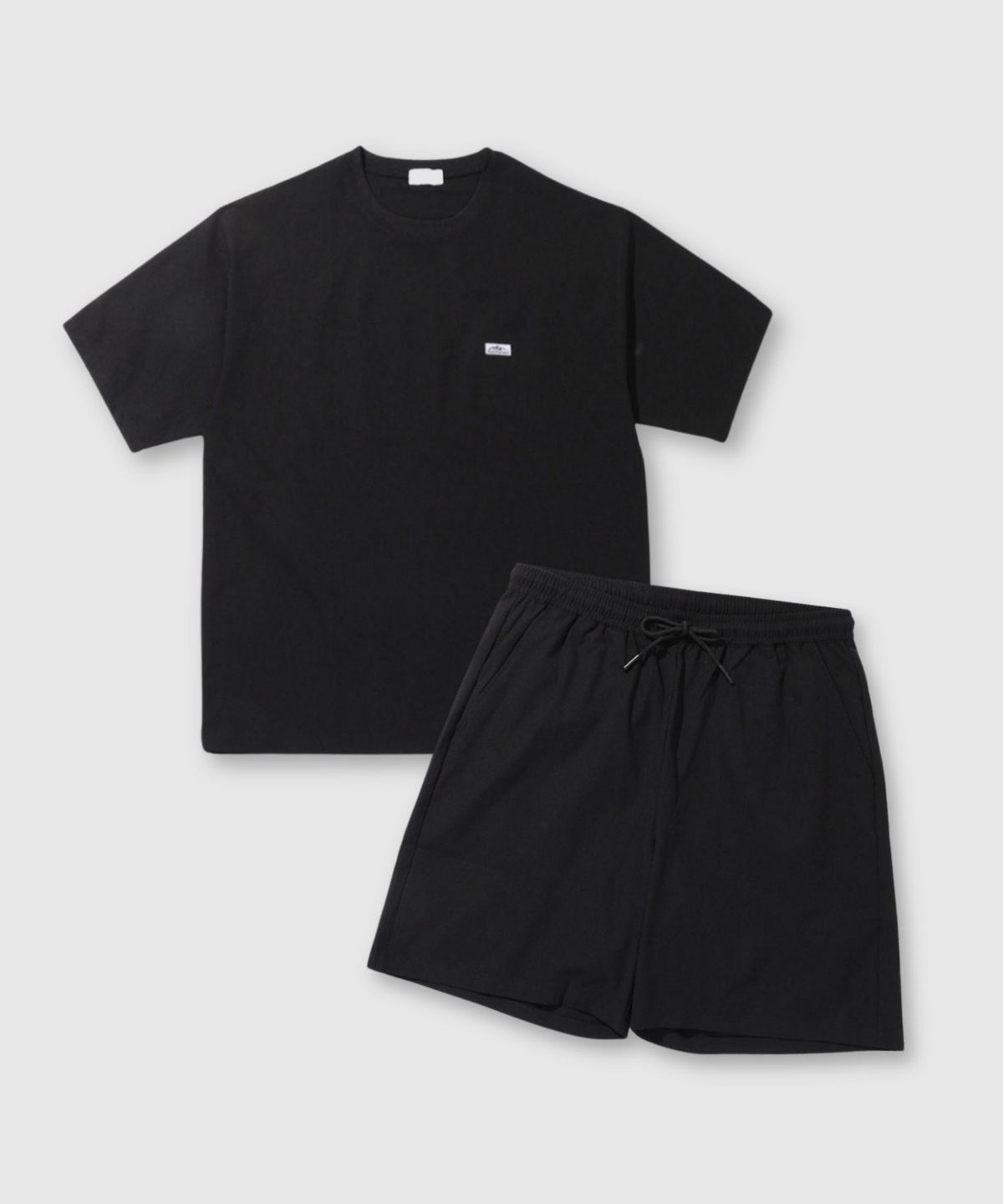 Real Standard Tシャツ＆ショートパンツ＆巾着バッグ パッカブル3点セット メンズ