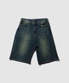 NAVY 毎日はきたくなるデニム「マイデニ」 ストレッチデニム 5ポケット ワイドショートパンツ メンズ商品サムネイル-3