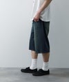 NAVY  毎日はきたくなるデニム「マイデニ」 ストレッチデニム 5ポケット ワイドショートパンツ メンズ商品サムネイル-8