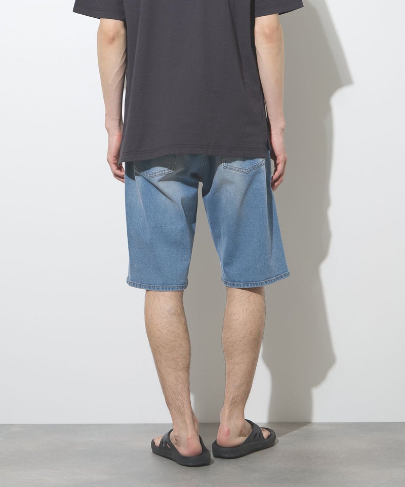 NAVY  毎日はきたくなるデニム「マイデニ」 ストレッチデニム ショートパンツ メンズ商品画像-4