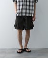 NAVY SARARI 極冷 カーゴショートパンツ メンズ商品サムネイル-1
