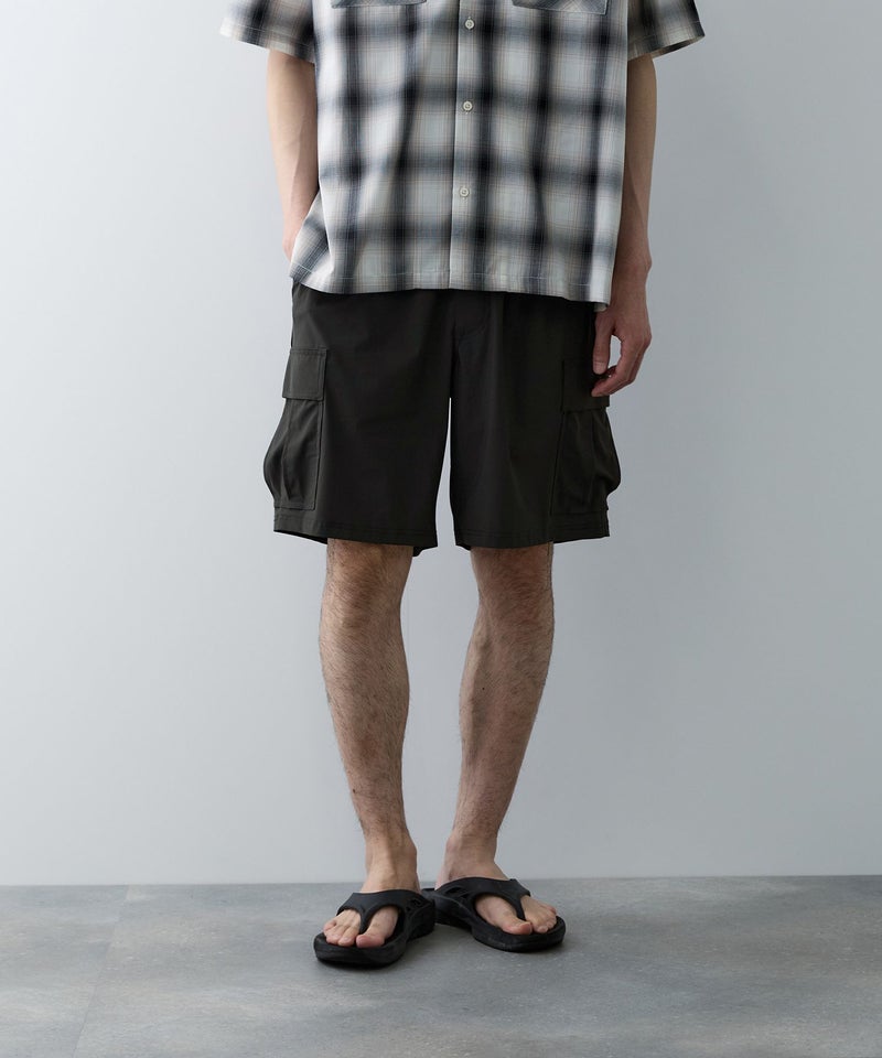 NAVY SARARI 極冷 カーゴショートパンツ メンズ商品画像-1