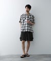 NAVY SARARI 極冷 カーゴショートパンツ メンズ商品サムネイル-4