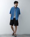 NAVY SARARI 極冷 カーゴショートパンツ メンズ商品サムネイル-6