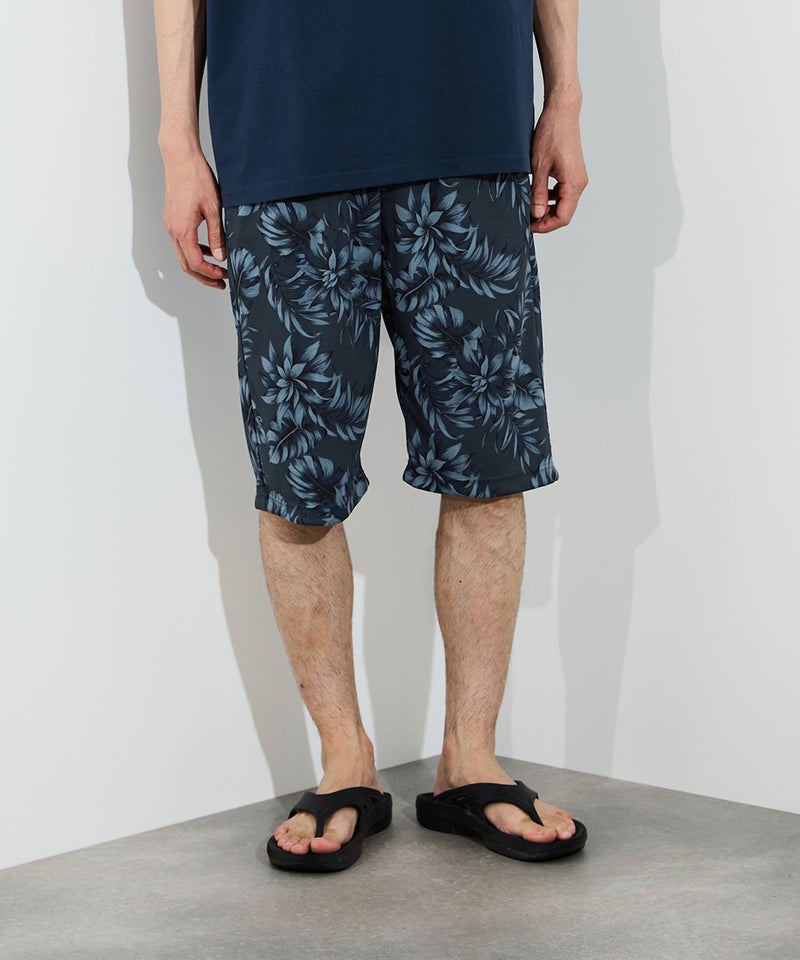 [期間限定価格]NAVY  SARARI ハニカムメッシュ 総柄プリント ショートパンツ メンズ商品画像-3