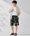 [期間限定価格]NAVY  SARARI ハニカムメッシュ 総柄プリント ショートパンツ メンズ商品サムネイル-10