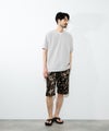 [期間限定価格]NAVY  SARARI ハニカムメッシュ 総柄プリント ショートパンツ メンズ商品サムネイル-14