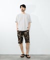 [期間限定価格]NAVY  SARARI ハニカムメッシュ 総柄プリント ショートパンツ メンズ商品サムネイル-15