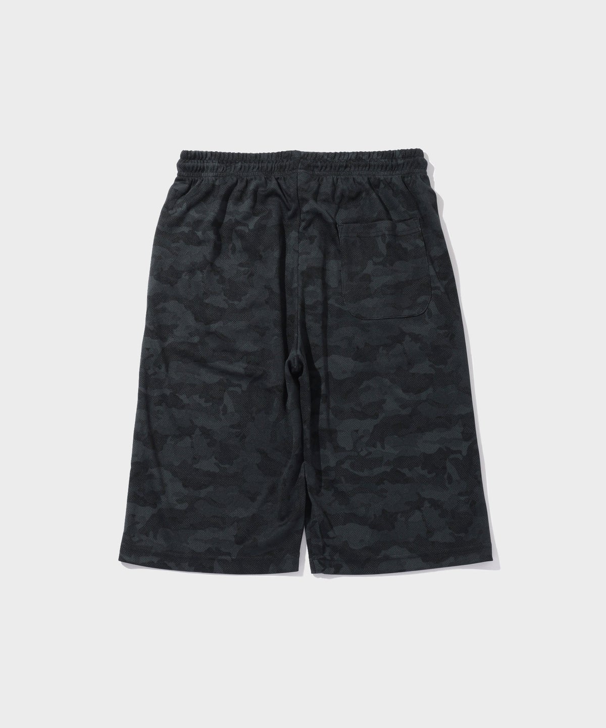 NAVY SARARI ハニカムメッシュ モノトーン総柄 ショートパンツ メンズ