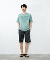 [期間限定価格]NAVY  SARARI ハニカムメッシュ モノトーン総柄 ショートパンツ メンズ商品サムネイル-14