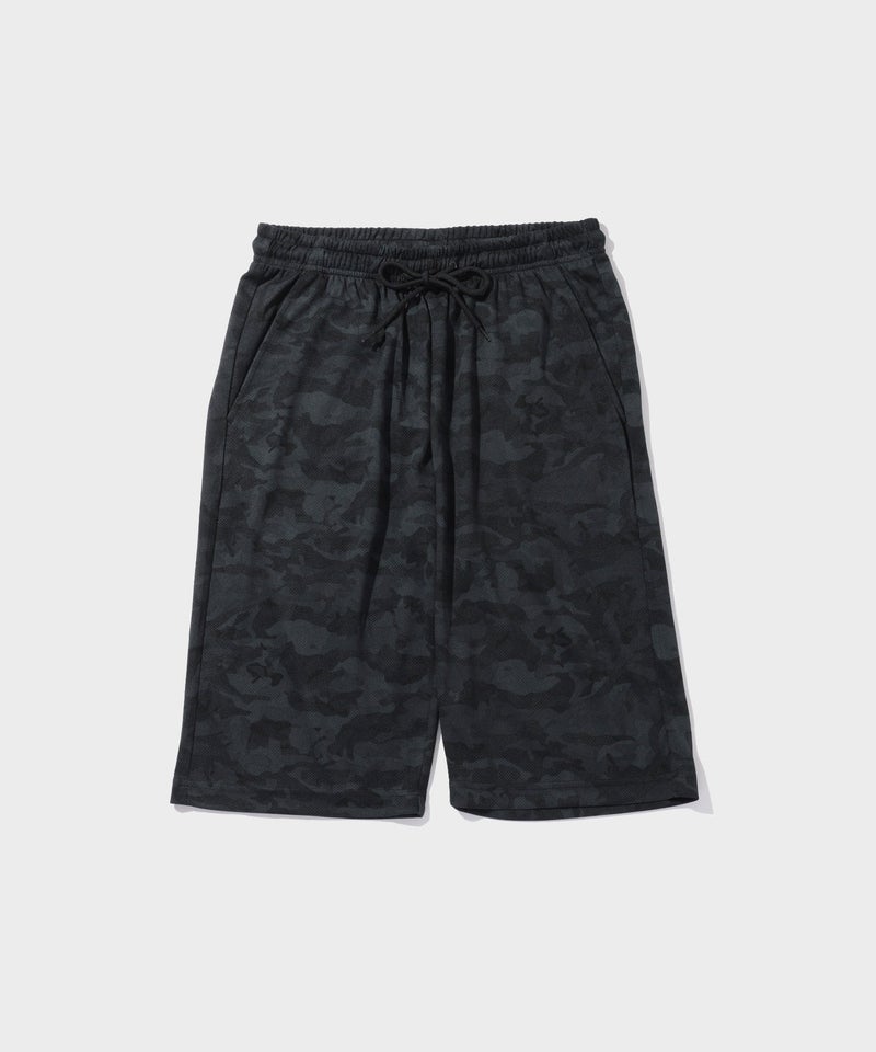 [期間限定価格]NAVY  SARARI ハニカムメッシュ モノトーン総柄 ショートパンツ メンズ商品画像-16
