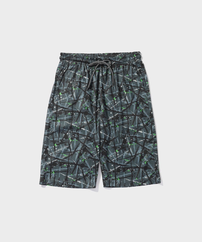 [期間限定価格]NAVY  SARARI ハニカムメッシュ モノトーン総柄 ショートパンツ メンズ商品画像-19