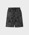 [期間限定価格]NAVY  SARARI ハニカムメッシュ モノトーン総柄 ショートパンツ メンズ商品サムネイル-20