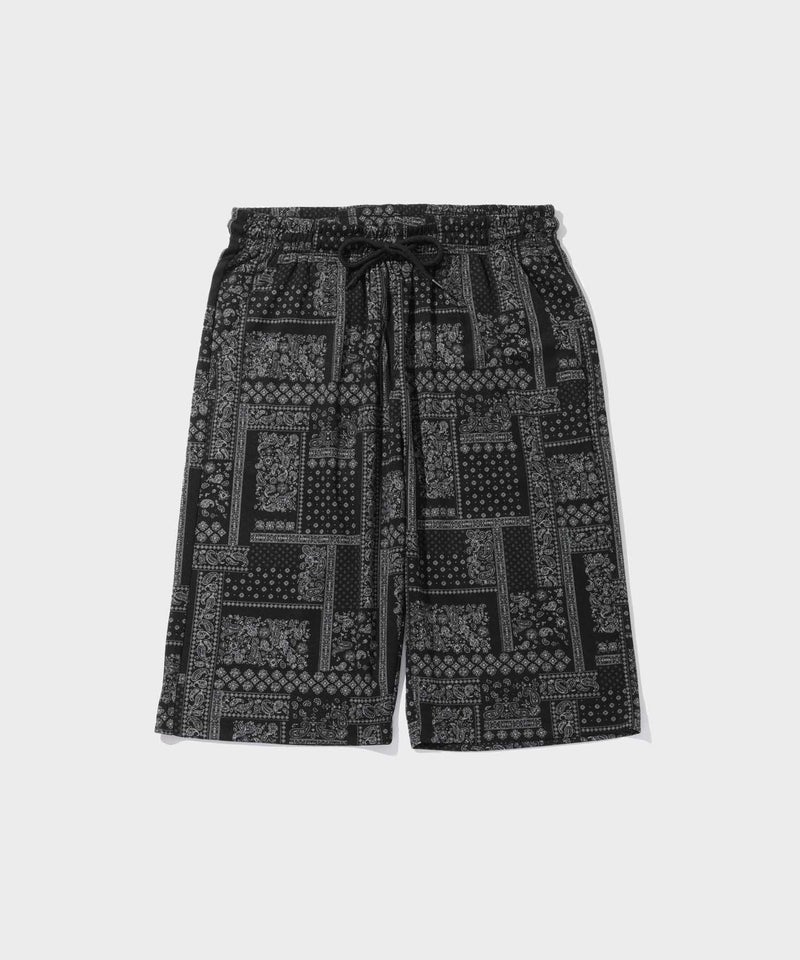 [期間限定価格]NAVY  SARARI ハニカムメッシュ モノトーン総柄 ショートパンツ メンズ商品画像-20