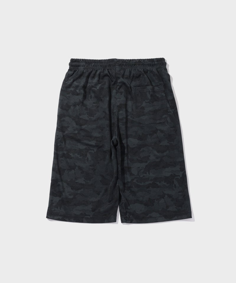 [期間限定価格]NAVY  SARARI ハニカムメッシュ モノトーン総柄 ショートパンツ メンズ商品画像-22