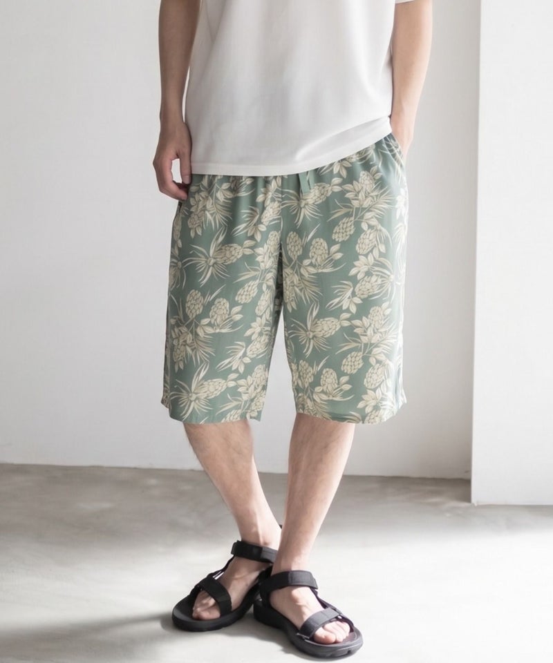 NAVY  SARARI ステテコ 総柄 メンズ商品画像-6