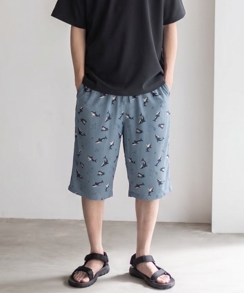 [期間限定価格]NAVY  SARARI ステテコ 総柄 メンズ商品画像-6