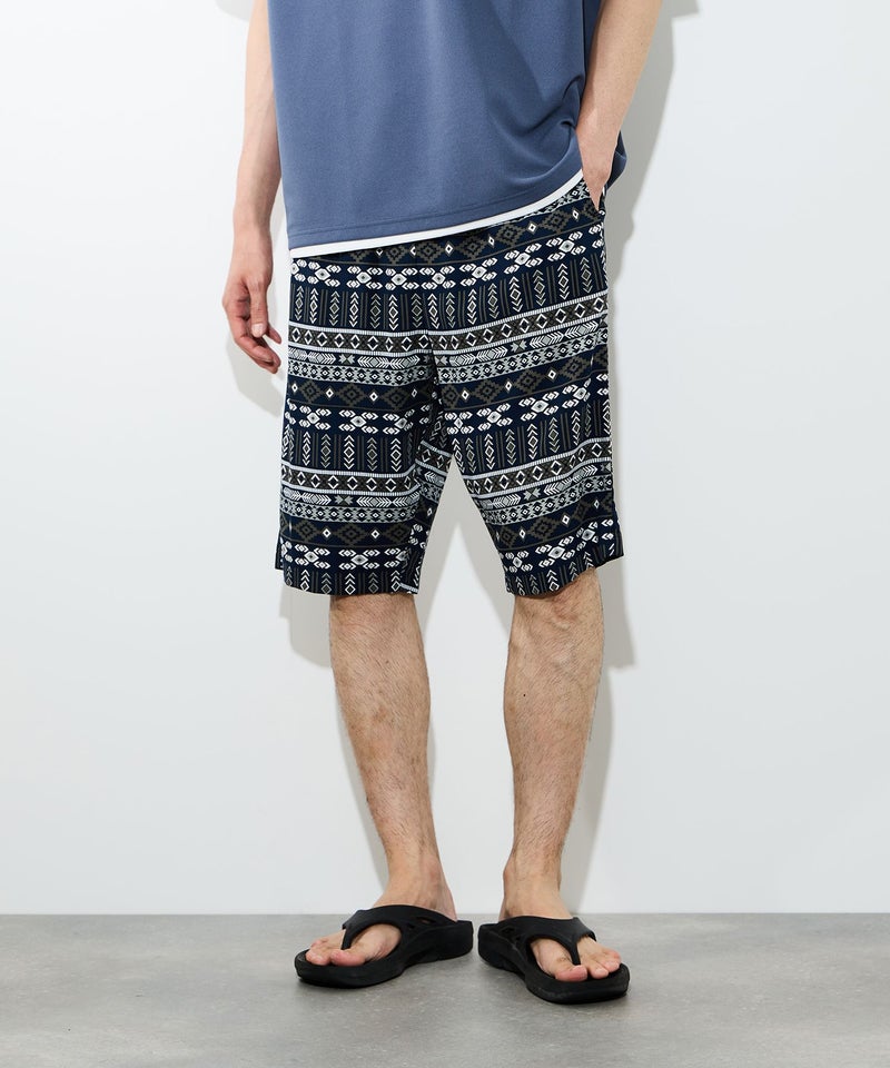 [期間限定価格]NAVY  SARARI ステテコ 総柄 メンズ商品画像-7