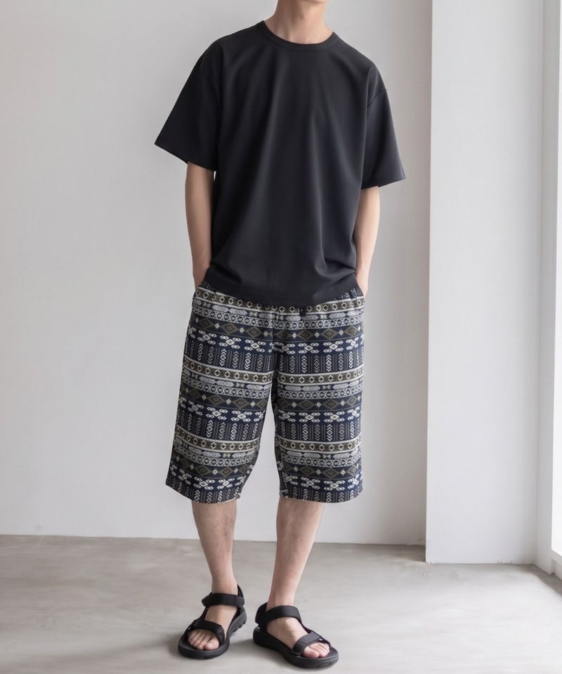 [期間限定価格]NAVY  SARARI ステテコ 総柄 メンズ商品画像-24