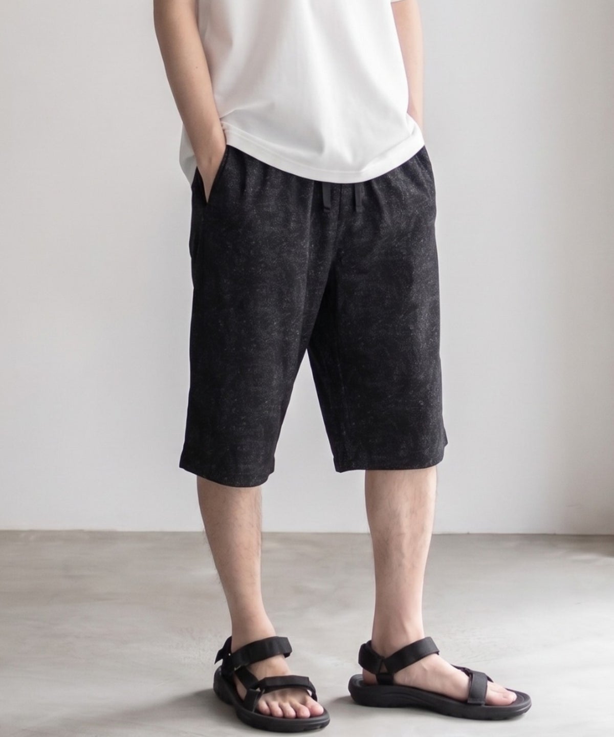 NAVY SARARI ステテコ 無地 メンズ