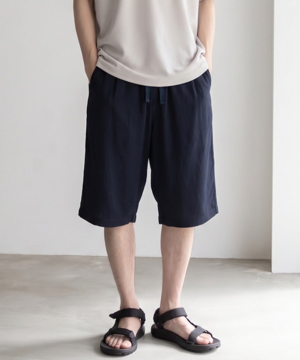 NAVY SARARI ステテコ 無地 メンズ