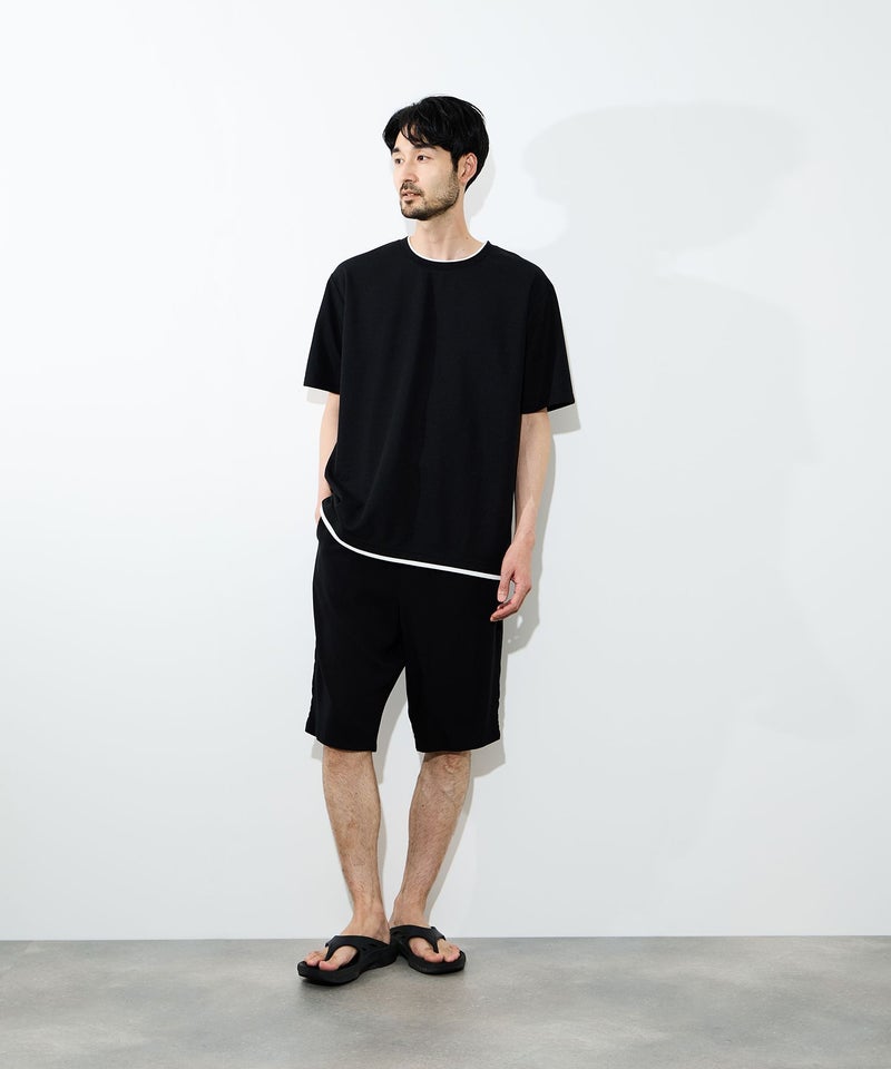 [期間限定価格]NAVY  SARARI ステテコ 無地 メンズ商品画像-7
