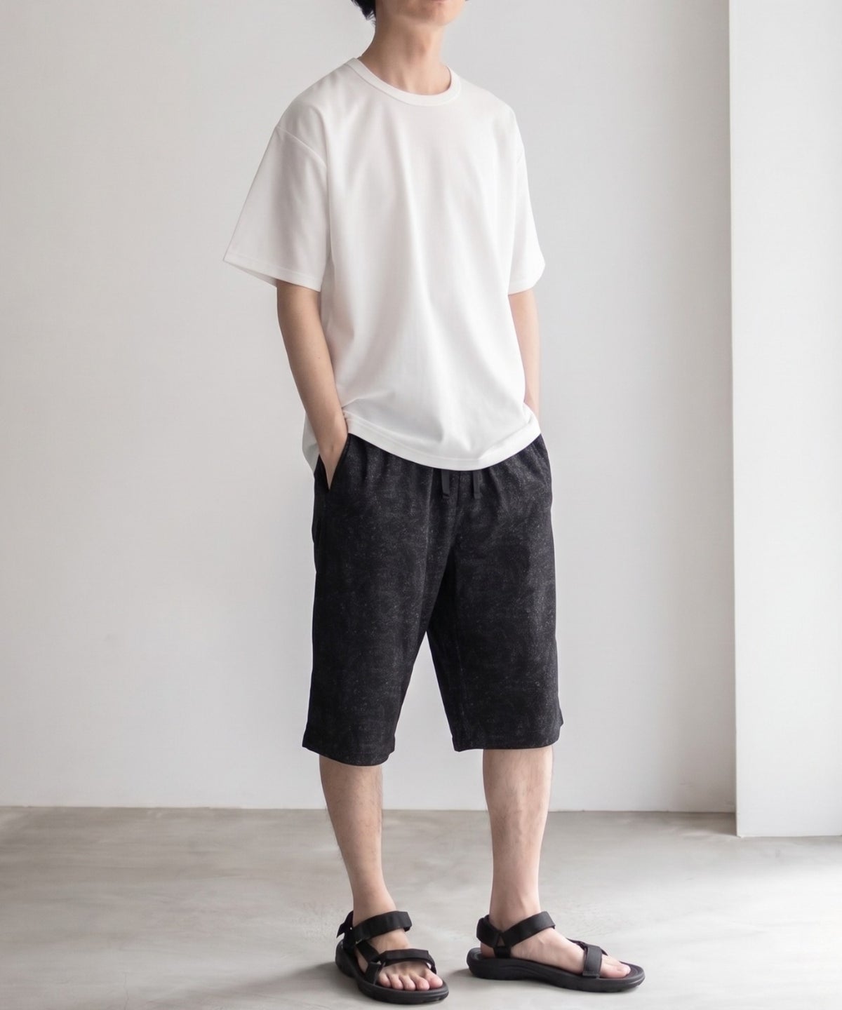 NAVY SARARI ステテコ 無地 メンズ