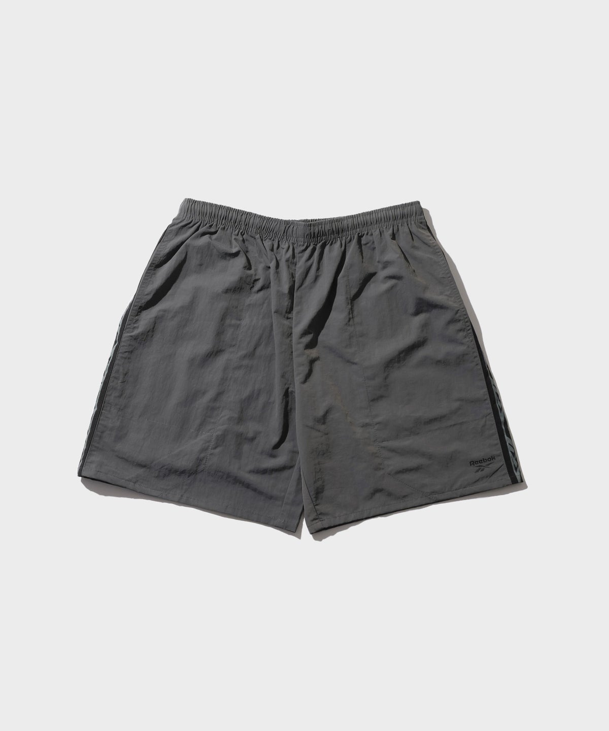 Reebok サイドグラフィック ナイロンハイブリッドハーフパンツ メンズ