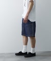 NAVY SARARI ブリーズデニム ベイカーショートパンツ メンズ商品サムネイル-4