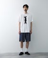 NAVY  SARARI ブリーズデニム ベイカーショートパンツ メンズ商品サムネイル-6