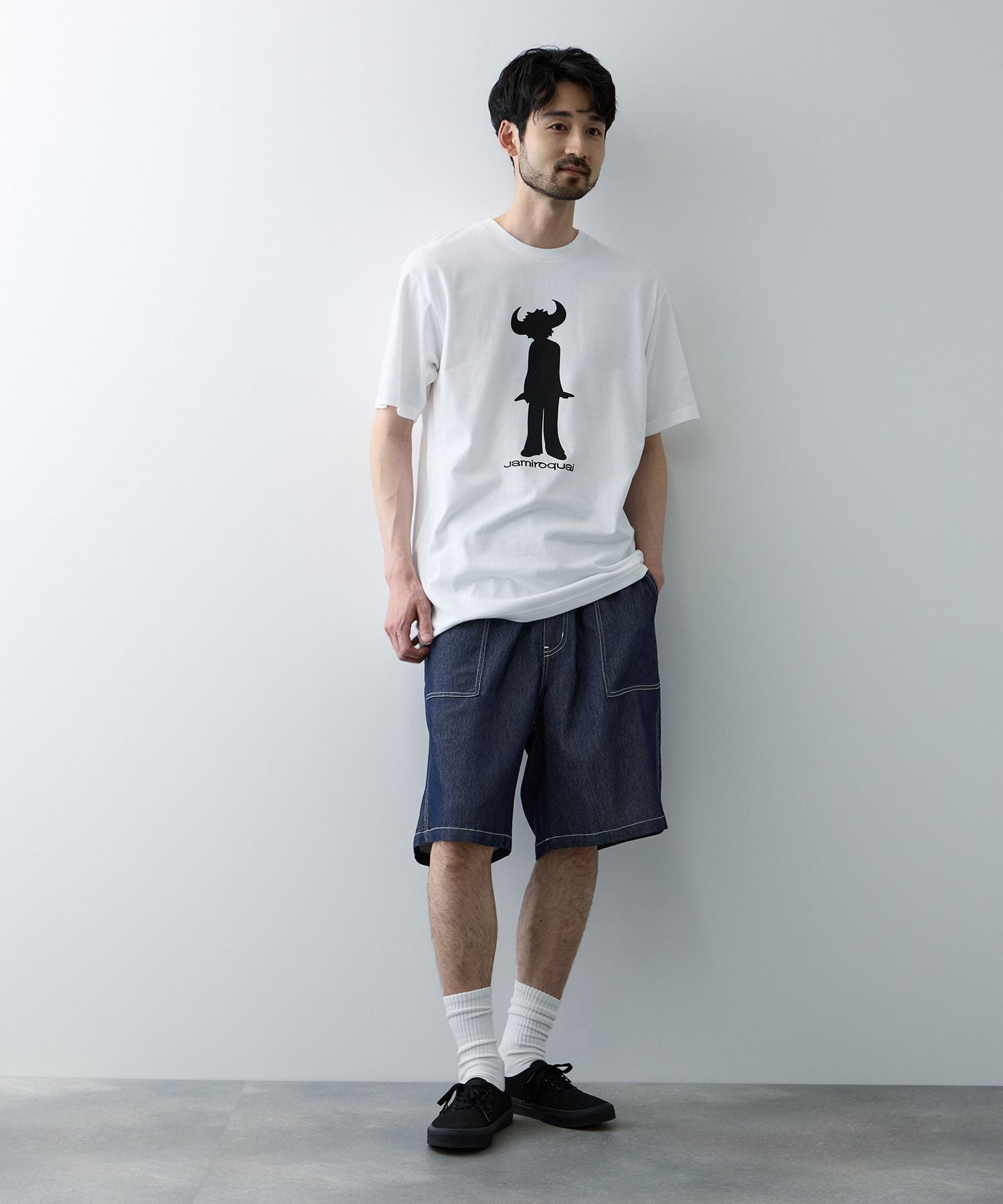 908モンプデニムベイカーショートパンツ NAVY SARARI ブリーズデニム ベイカーショートパンツ メンズ