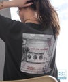 【接触冷感機能付き】背中で魅せる、遊び心とヴィンテージ。コインランドリーバック刺繍Tシャツ(半袖)商品サムネイル-1