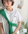 【接触冷感機能付き】背中で魅せる、遊び心とヴィンテージ。コインランドリーバック刺繍Tシャツ(半袖)商品サムネイル-2