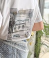 【接触冷感機能付き】背中で魅せる、遊び心とヴィンテージ。コインランドリーバック刺繍Tシャツ(半袖)商品サムネイル-6