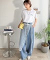 【接触冷感機能付き】背中で魅せる、遊び心とヴィンテージ。コインランドリーバック刺繍Tシャツ（半袖）商品サムネイル-12